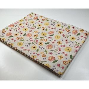 NWT Design Now Lot of 2 Floral Beige Table Cloth Runner